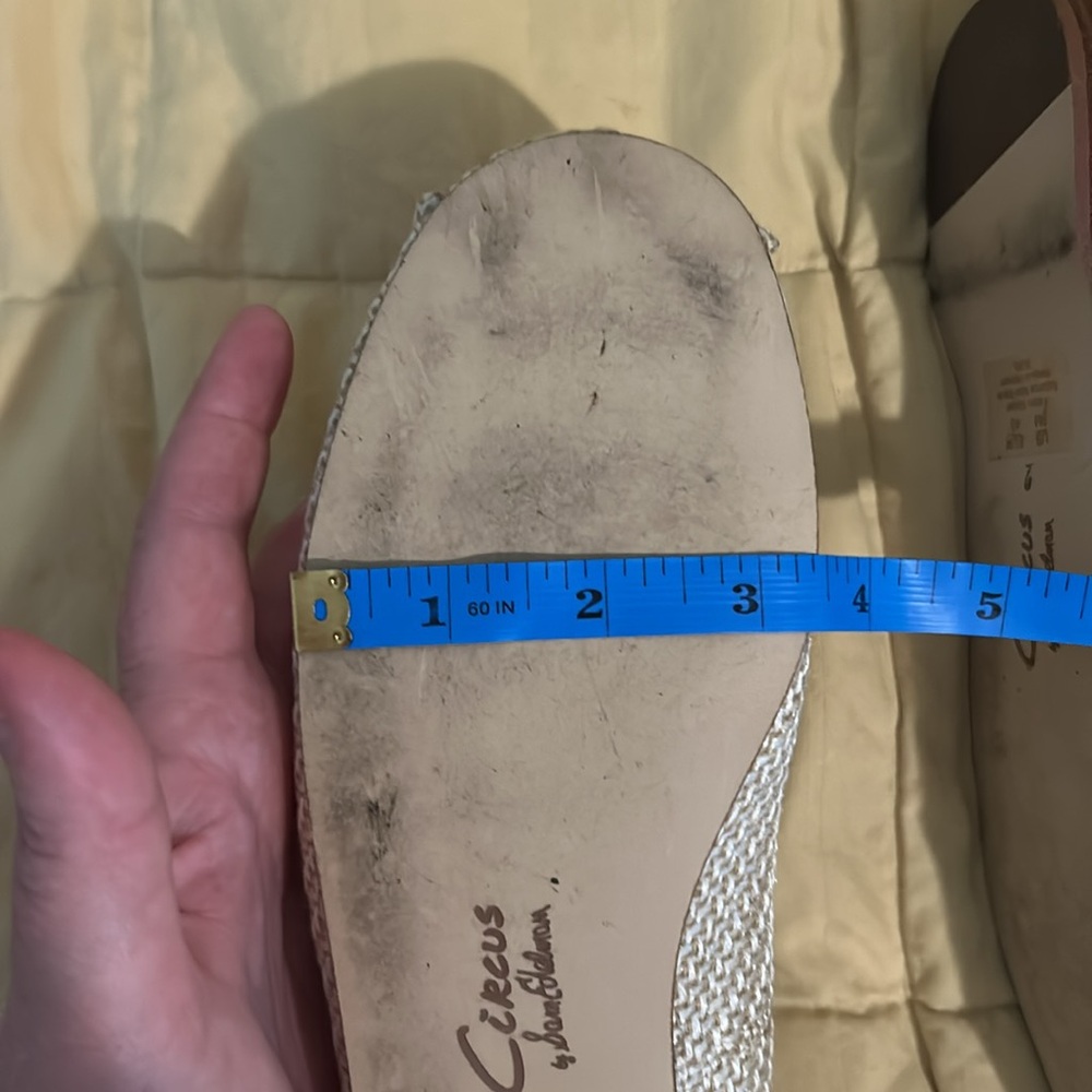 Kuri ballet flats size 9 vanilla bean - Picture 6 of 11